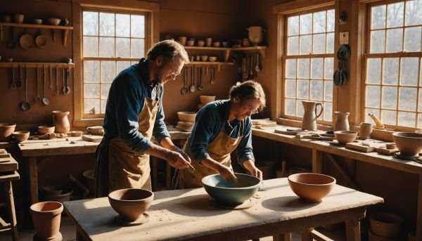 Les ateliers d'artisanat local éveillent les sens
