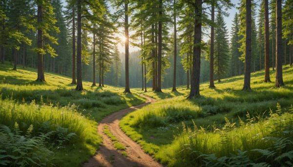 Les grands espaces verts inspirent une profonde paix