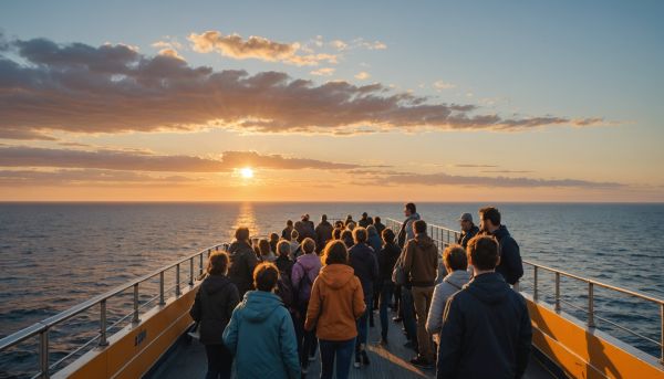 Les traversées en ferry rythment les voyages lents