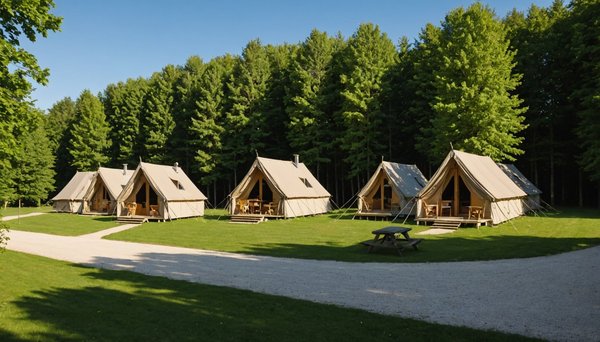 Hébergements insolites le long de la Loire à Vélo : séjour nature et confort aux Lodges de Chambord