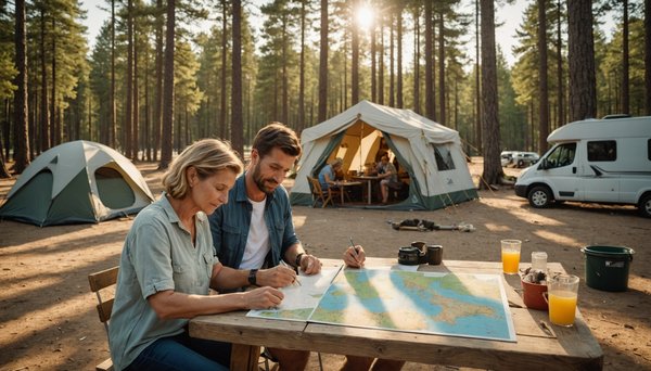 Bien choisir son emplacement dans un camping sur le bassin d'arcachon
